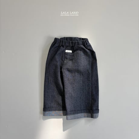 lalaland/7. rollup stitch denim XS-XL