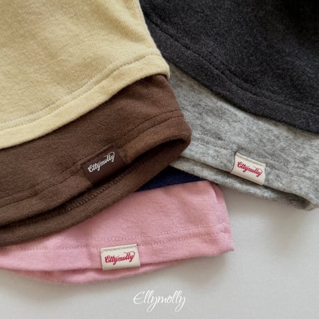 ellymolly/46. brush two color pollar T-shirt 3-11