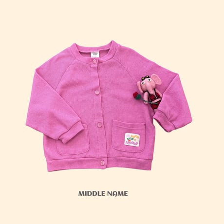 middlename/66. summer patch cardigan JS-JM
