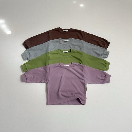 minirobe/17.  Loose Basic T-Shirt  S-XL