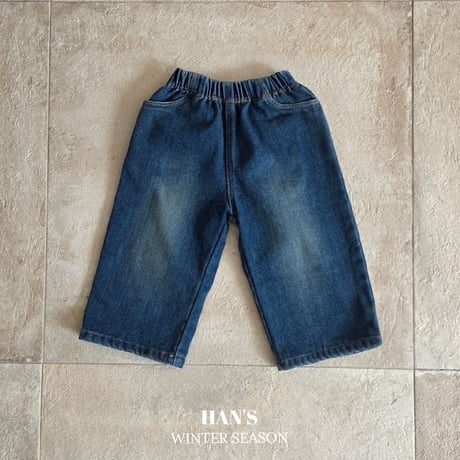 hans/23. gimo denim pants XS-JS