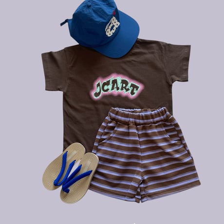 mikki/50. half jay cart half t T-shirt S-XL