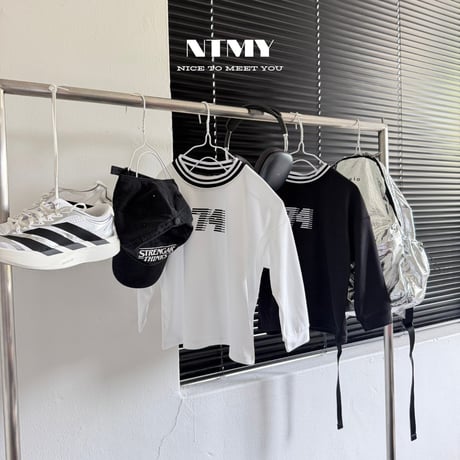 nicetomeetyou/35. ( jersey )74 T-shirt S-XL