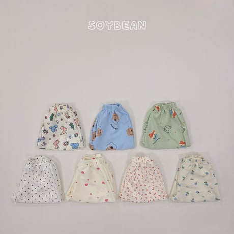 soybean/5. plan ) bongbong bullon pants XS-XL