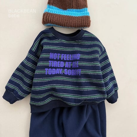 blackbean/13. bebe man-to-man S-M