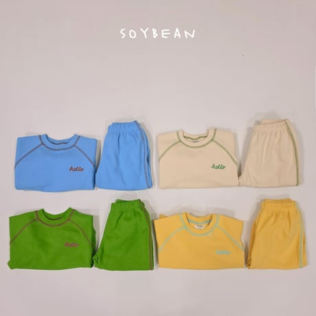 soybean/78. hello stitch updown set XS-XL