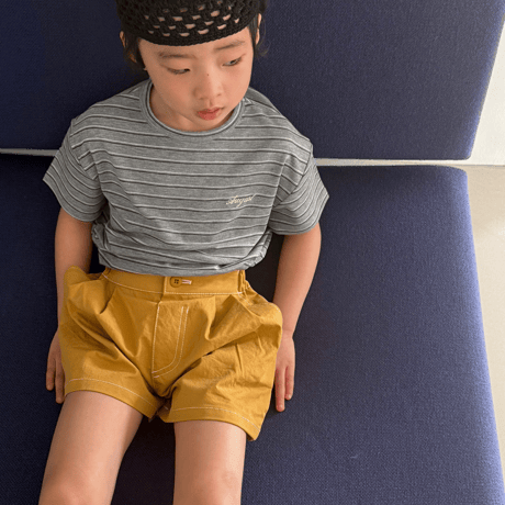 minimal/30. pin tuck stitch pants S-XL