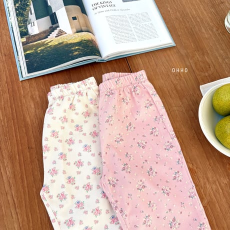 ohho/20. blla flower pants S-2XL
