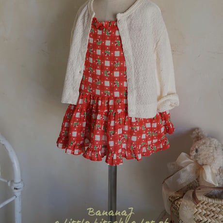 bananaj/12. cherry one-piece XS-XL