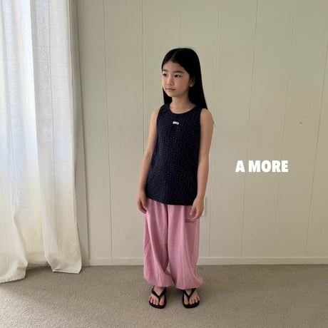 amore/71. flower songe sleeveless XS-XL