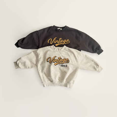 fromi/31. vintage man-to-man S-XL