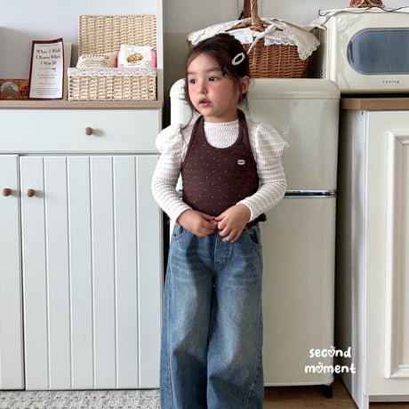 secondmoment/76. vanilla puff T-shirt XS-XL