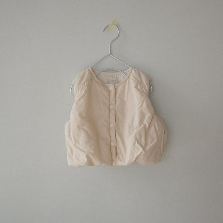 thebeige/1. Band padded vest XXS-L