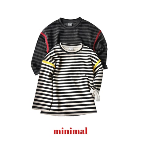 minimal/37. pigment line T-shirt JS-JM