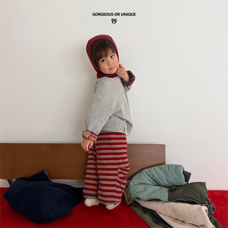 gou/55. star both sides ) pants XS(2-3Y)-XL(6-7Y)