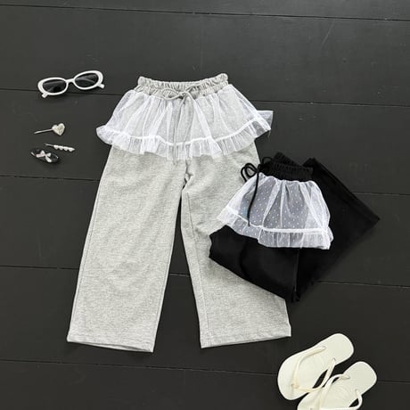 matilda/97. lace wide pants 5-13