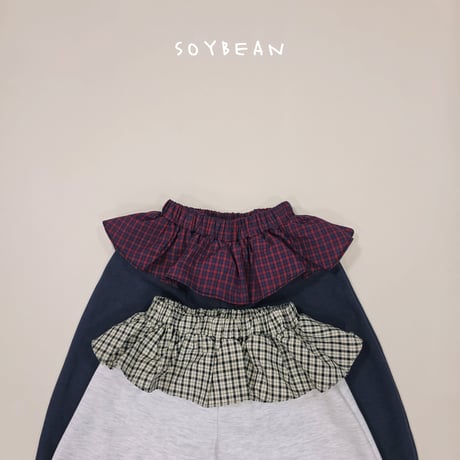 soybean/133. checks jogger pants JS-JM