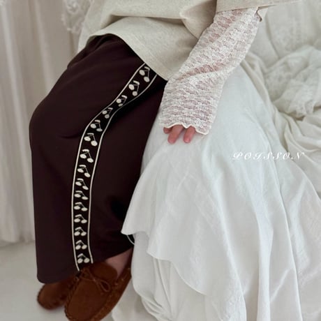 poisson/69. cherry pants JS-JM