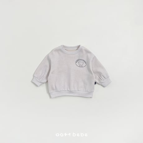 oottbebe/46. moment ( kids ) man-to-man XS(1-2Y)-XL(6-7Y)