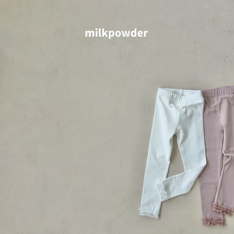 milkpowder/55. lace leggings 5-11