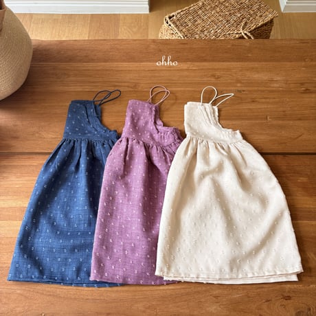 ohho/12. pompom one-piece S-2XL
