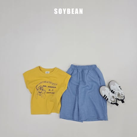 soybean/157. plan ) gently wide pants XS-XL