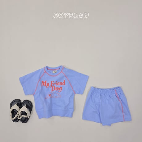 soybean/12. plan ) my Friend updown set XS-XL
