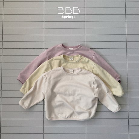 bellabambina/42. bangbang plain T-shirt 12M-XL
