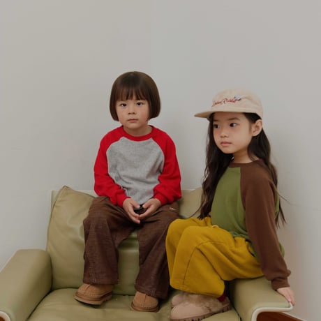 fromi/47. Mocha Raglan Tee S-XL