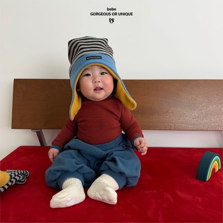 gou/13. B- block pants 2(6-12M)-3(12-18M)