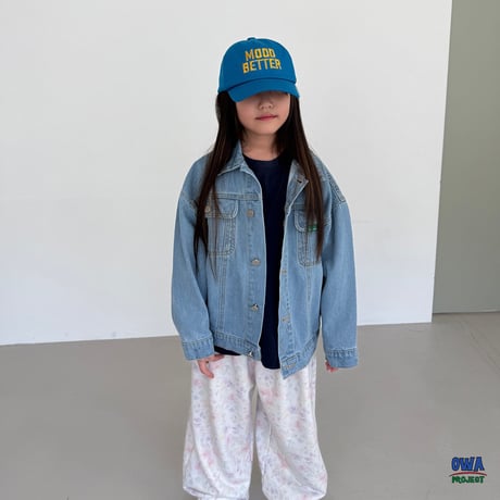 owa/43. stitch denim jacket S-XL