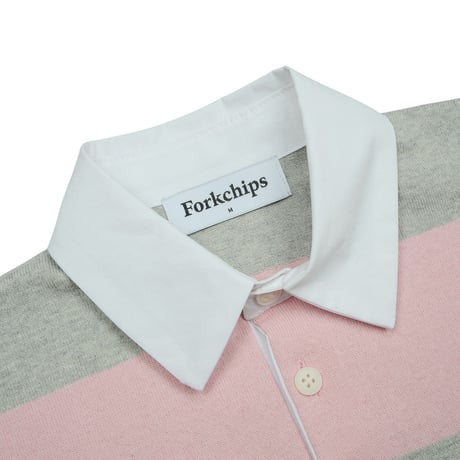 forkchips/30. pastel shirts collar T-shirt JS-JXL