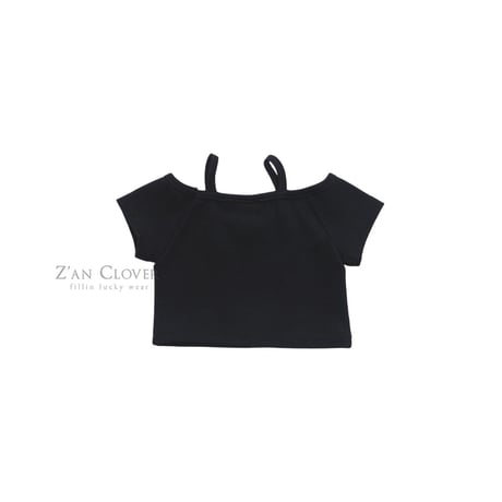 zanclover/69. star crop T-shirt 3-11