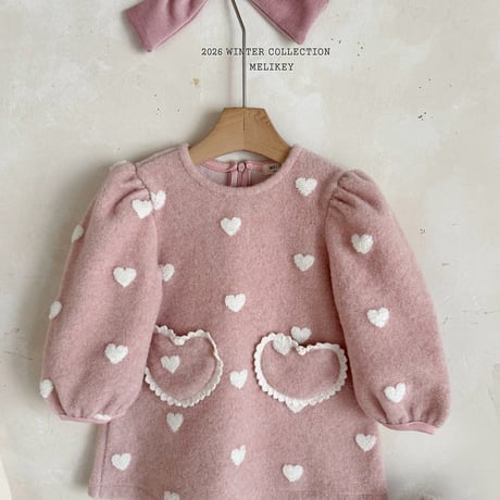 melikey/89. heart one-piece XS-XL