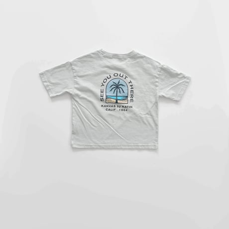 fromi/60. palm tree T-shirt JS-JL