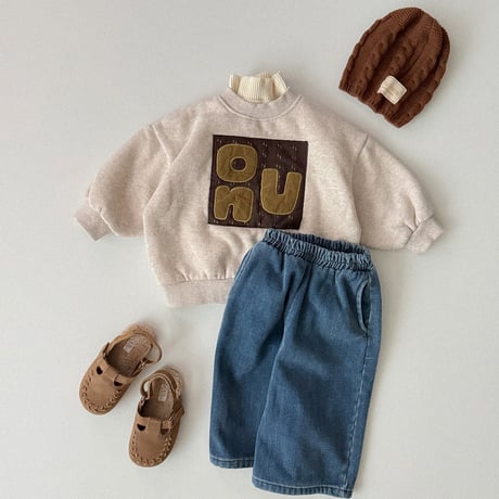onu/22. onu patch man-to-man BABY(12M)-XL(6-7Y)