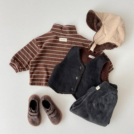 onu/27. dumble denim vest BABY(12M)-XL(6-7Y)