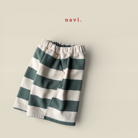 navi/10. square bermuda pants 2XL-JL