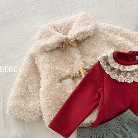 valubebe/4. lace kangkang fril T-shirt 6M-S