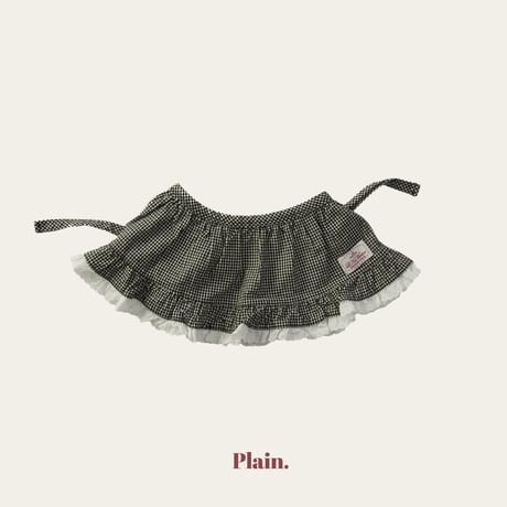 plain/3. check apron FREE