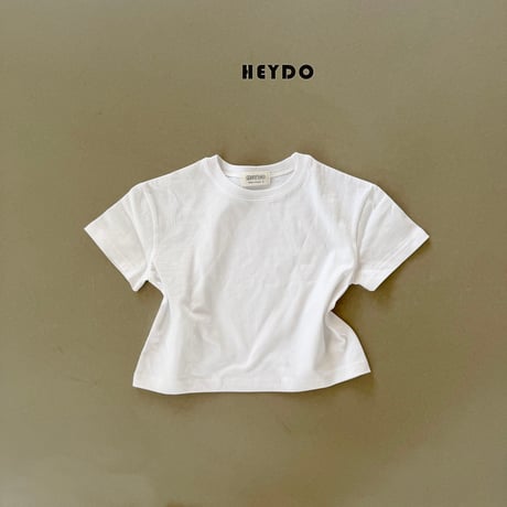 heydo/2. plain silket half t T-shirt JS-JL