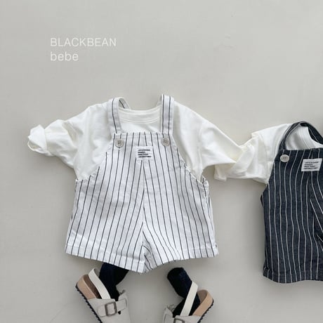 blackbean/22. overalls set S-M