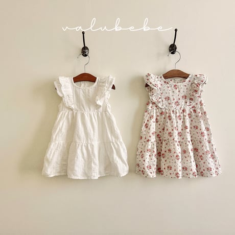 valubebe/51. rozi wing fril one-piece 6M-S