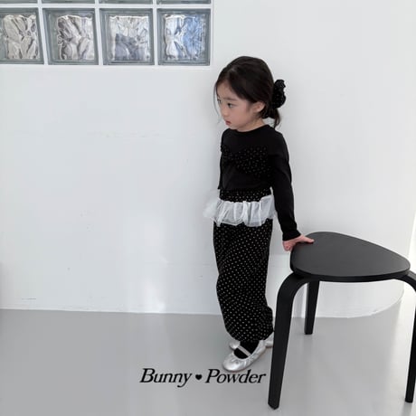 bunnypowder/50. ribbon T-shirt 2XL-4XL