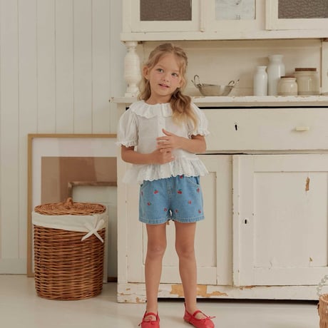 melikey/76. natural puff blouse JS-JM