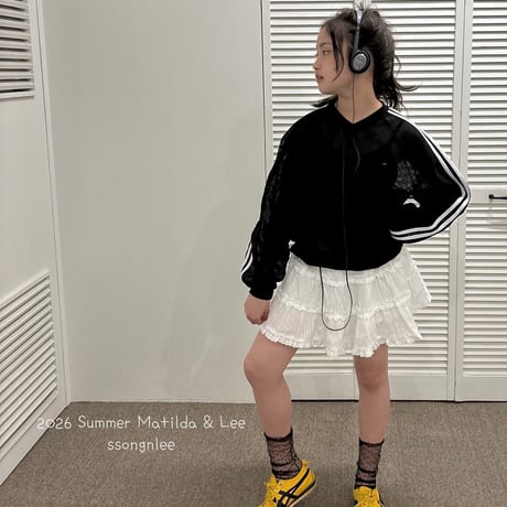 matilda/68. two line mesh T-shirt 15-19
