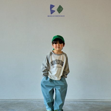 boneoune/7. raglan T-shirt XS-XL
