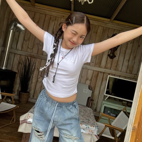 matilda/120. damage denim pants 15-19