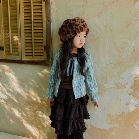 urbanrabbit/53. Argyle Cardigan Tee JS-JM