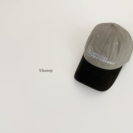 vbunny/5. official cap FREE(48-52CM)